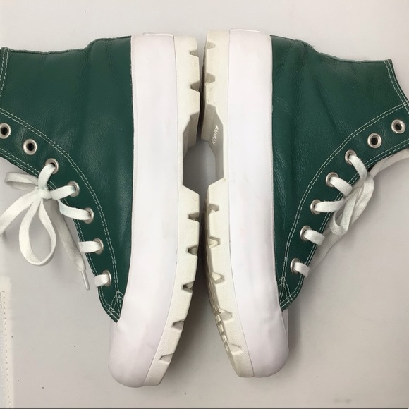 Chuck Taylor Green Converse Chelsea boot/sneakers - Picture 5 of 7